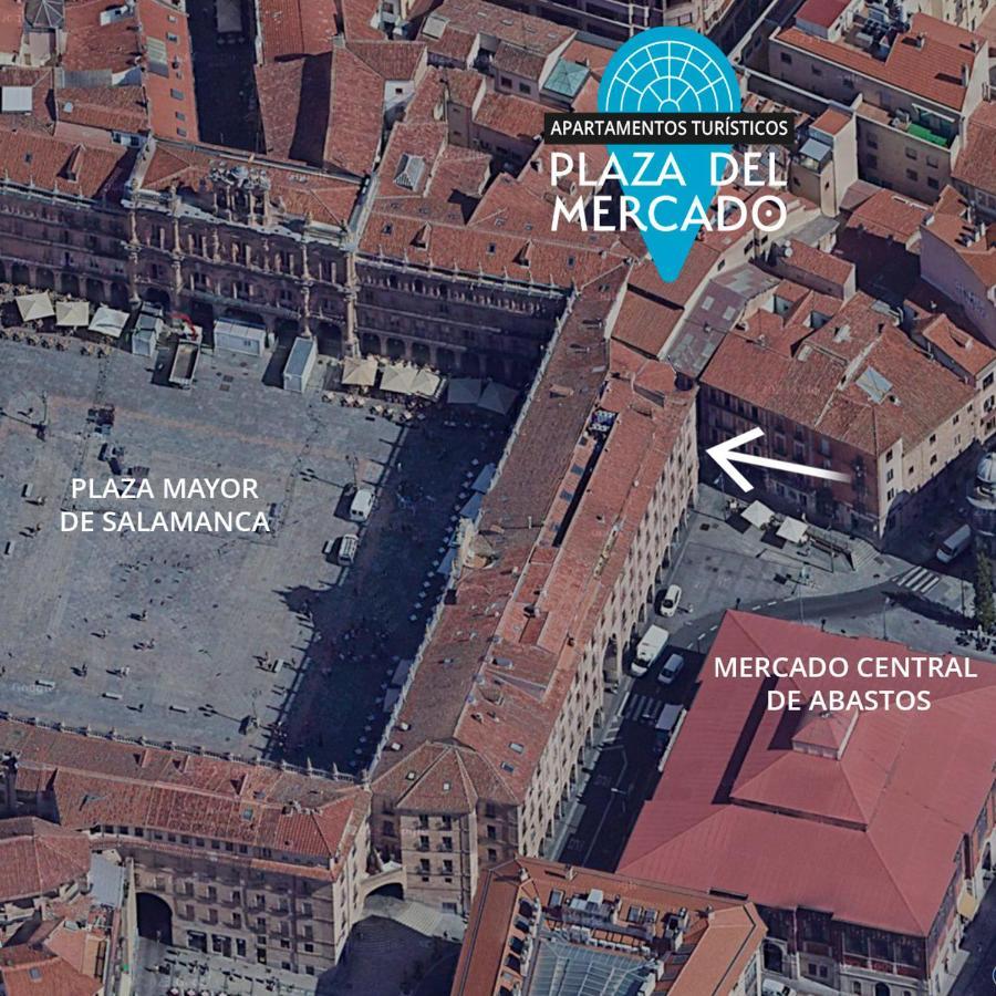 Atico Plaza Mercado 4,5 Саламанка Екстериор снимка